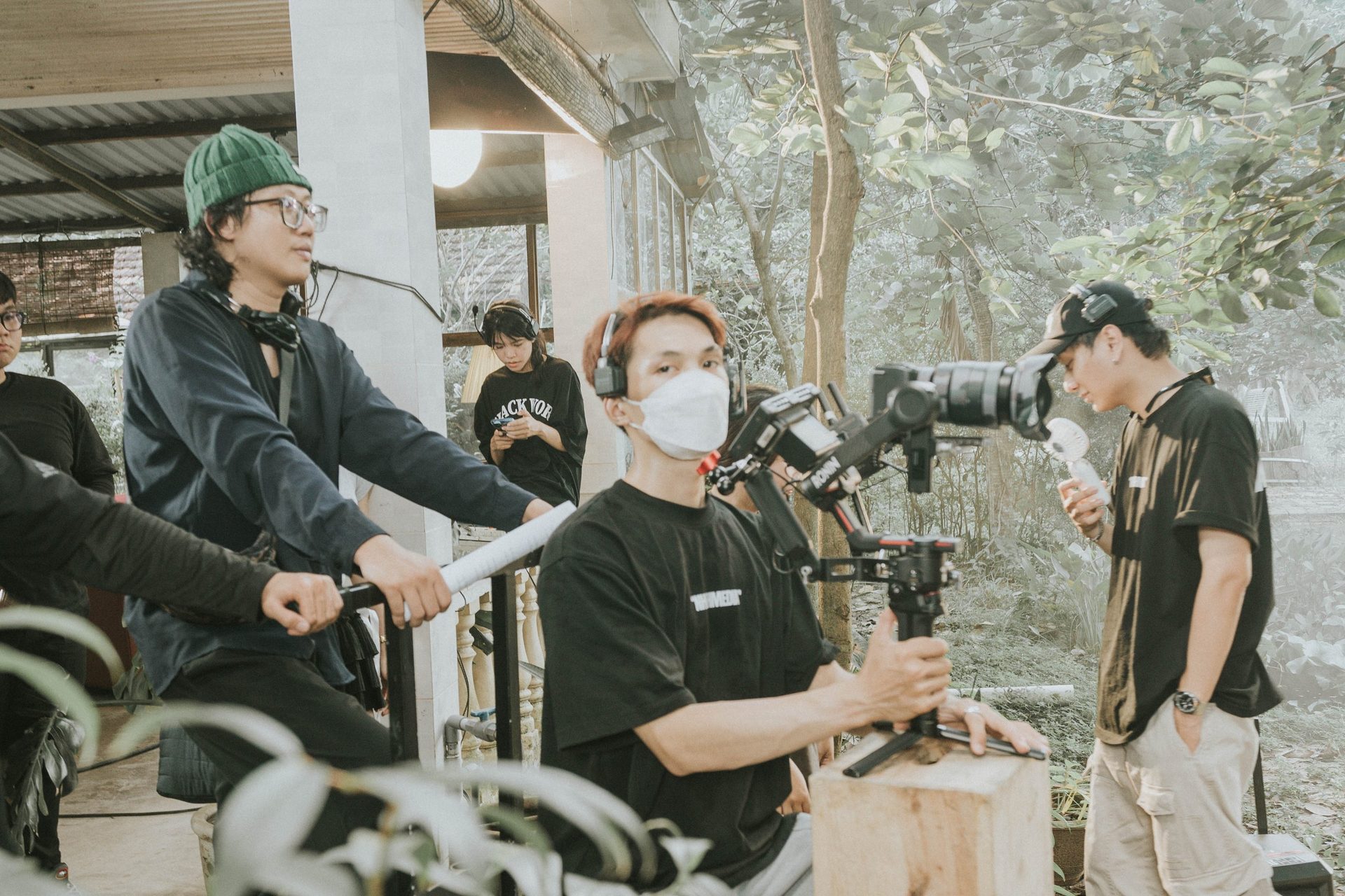 Production stills