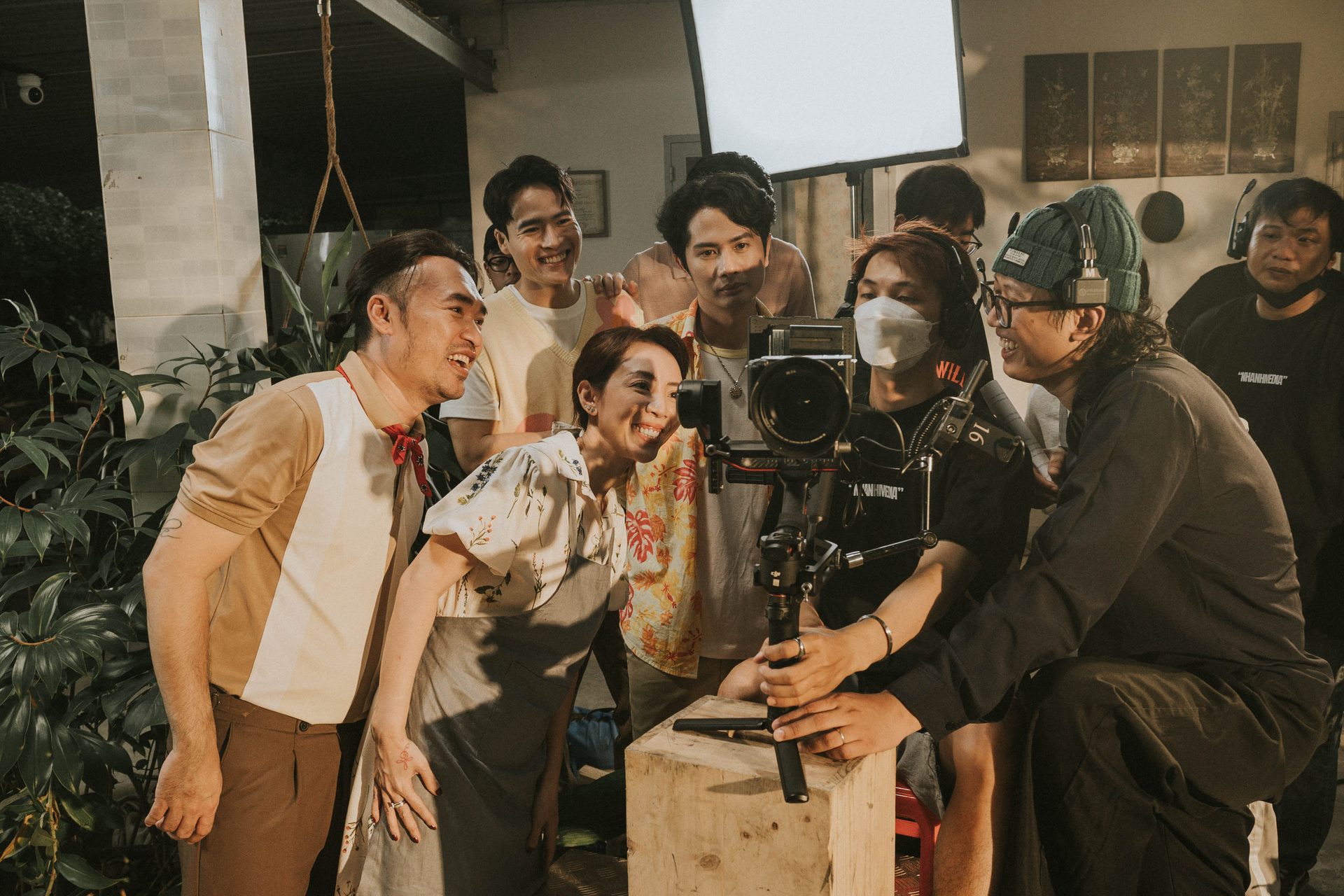 On location